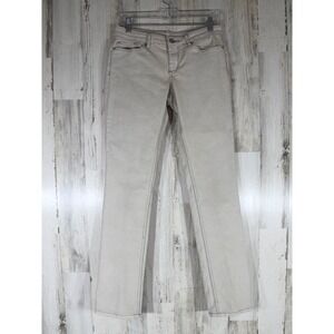Chip & Pepper Jeans Size 27 (28x32) Jesse Straight Leg Beige Low Rise Cigarette